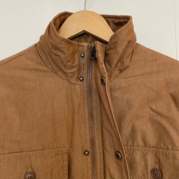 Canvas Field Coat - Grayers  - Saddle - Mens Size Medium - Picture 3 of 7